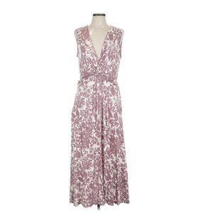 Amour Vert Olive Dream Knit Wrap Midi Dress XL